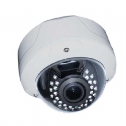 3.0MP Metal Vandalproof /Waterproof HD IP IR Dome Camera (30 IR LED)